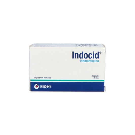 INDOCID 25MG CAP C60