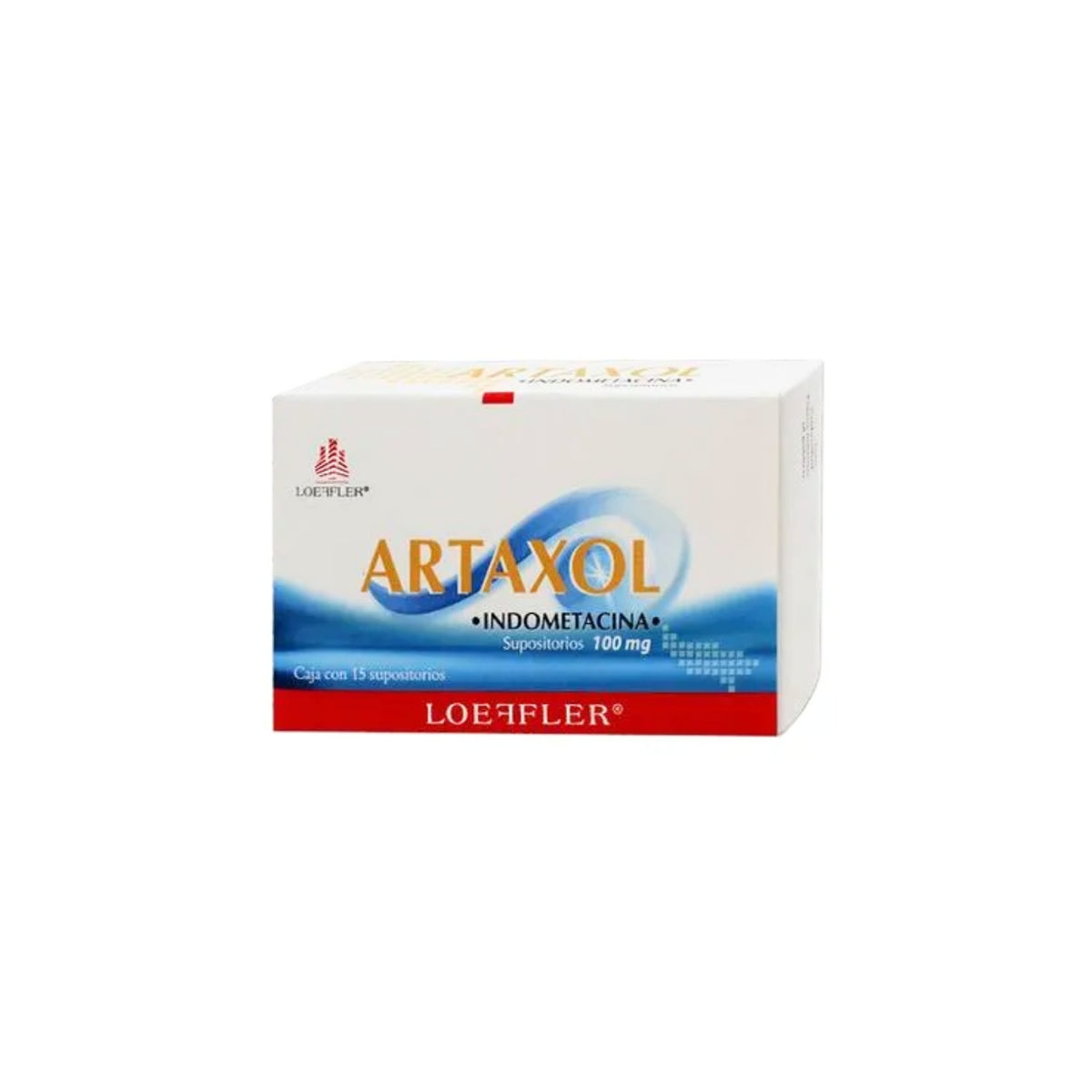 ARTAXOL 15 SUP 100 MG