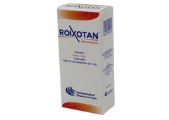 ROIXOTAN 1 SOL INY 4MG/1ML