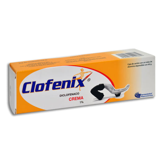 CLOFENIX CMA. 1G. CAJA C/TUBO C/60 G.