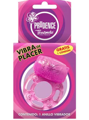 PRUDENCE ANILLO VIBRADOR TERREMOTO Y 1 CONDON CAJA C/1