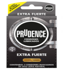PRUDENCE PRESERVATIVOS EXTRA FUERTES CAJA C/3