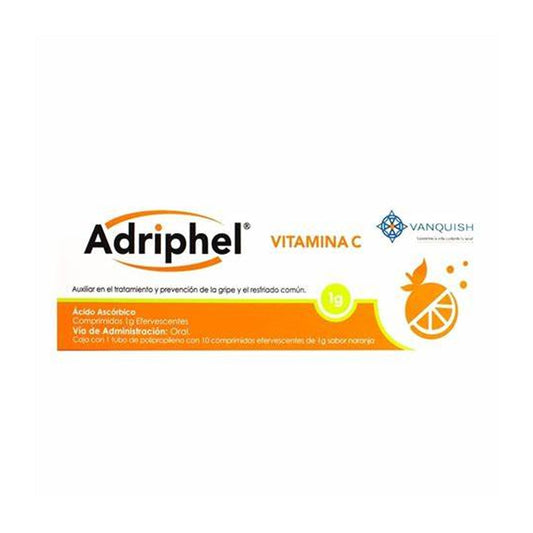 ADRIPHEL 1G C/10 COMPRIM EFERVESCENTES