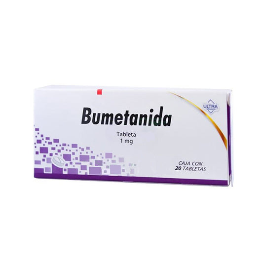 BUMETANIDA 20 TAB 1 MG