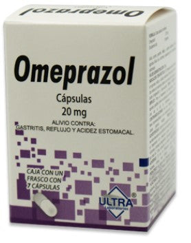 OMEPRAZOL 20MG 7 CAPS ULT   LGEN