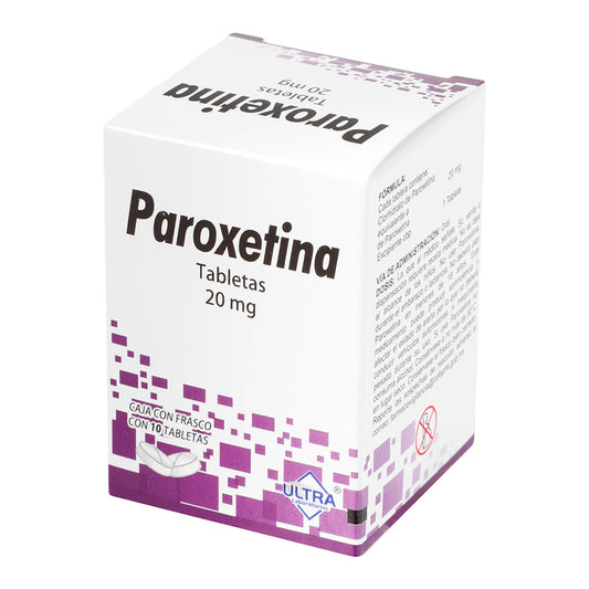 PAROXETINA 20 MG 10 TAB     LGEN