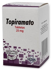 TOPIRAMATO TAB. 25 MG. CAJA C/20
