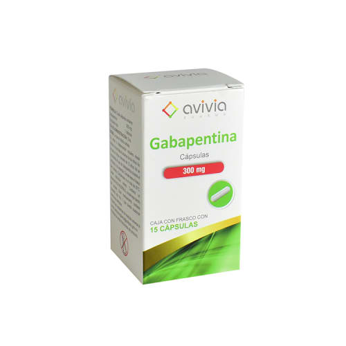 GABAPENTINA CAP. 300 MG. CAJA C/15