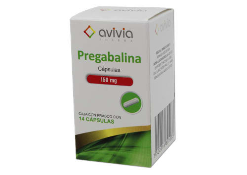 PREGABALINA CAP. 150 MG. CAJA C/FCO. C/14