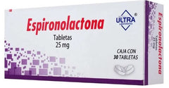 ESPIRONOLACTONA 25MG TAB C30