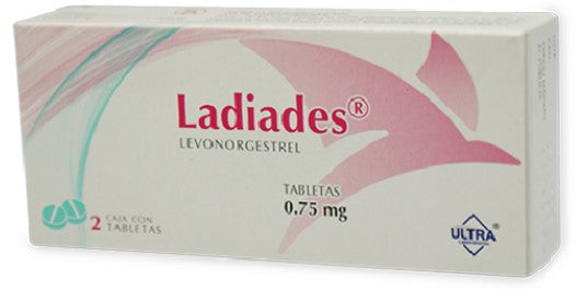 LADIADES TAB. 0.75 MG. CAJA C/2