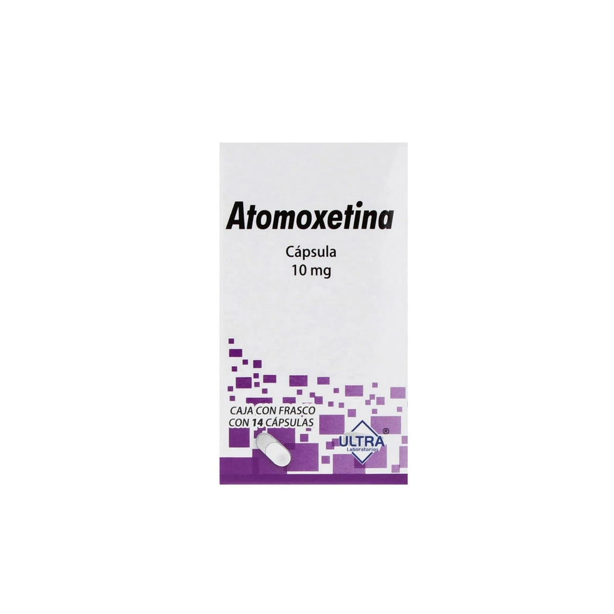 ATOMOXETINA CAP 10 MG CAJA C14
