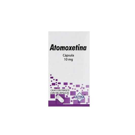 ATOMOXETINA CAP 10 MG CAJA C14