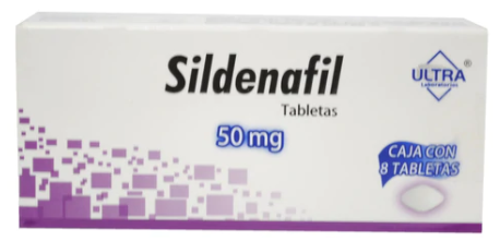 SILDENAFIL TAB 50 MG CAJA C8