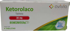 KETOROLACO 30MG 4TAB SUB MTALGEN