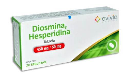 DIOSMINA/HESPERIDINA 20 TAB 450/50 MG