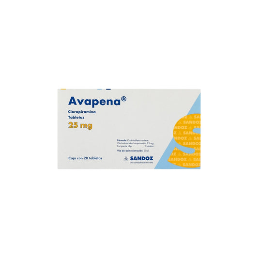 AVAPENA 25MG TAB C20