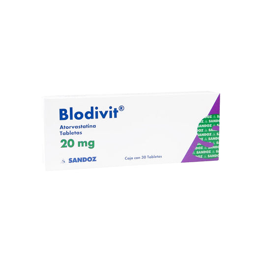 BLODIVIT 20 MG C/30 TAB