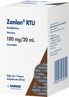 ZANLANRTU 100 MG SOL INY 20 mL FA