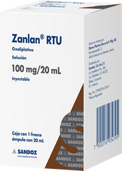 ZANLANRTU 100 MG SOL INY 20 mL FA