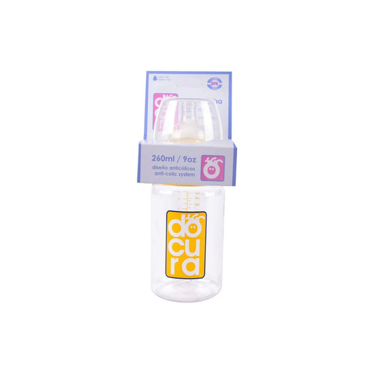 BIB DOCURA AMARILLO BOCA ANCHA 9 OZ