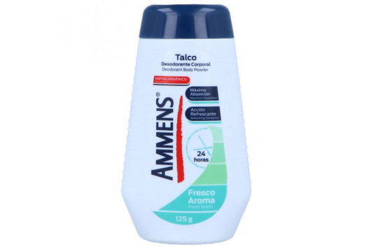 AMMENS TALCO FRESCO AROMA 125G