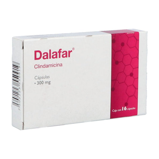 DALAFAR CAP. 300 MG. CAJA C/16