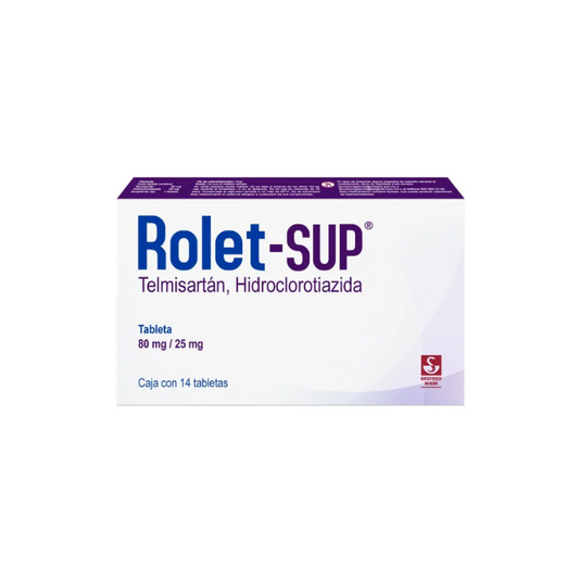 (G) ROLETSUP 80/25MG - TAB 14