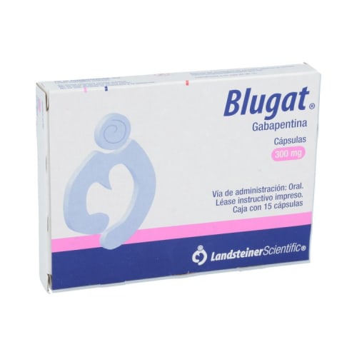 GABAPENTINA(BLUGAT)CAP.300MG.CAJAC/15