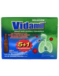 VIDAMIL 7800UI SOL 3ML C/5 AMP