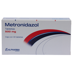 METRONIDAZOL 500MG TAB C30
