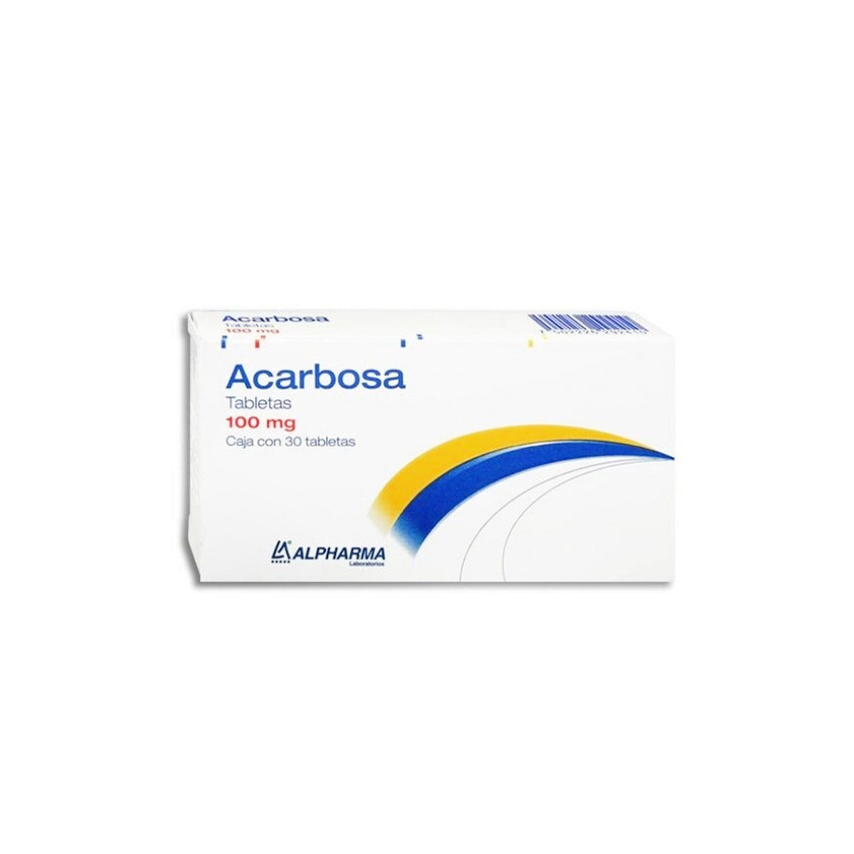 ACARBOSA 30 TAB 100 MG