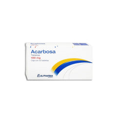 ACARBOSA 30 TAB 100 MG