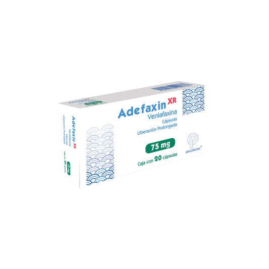 ADEFAXIN XR 75MG CAPS C20