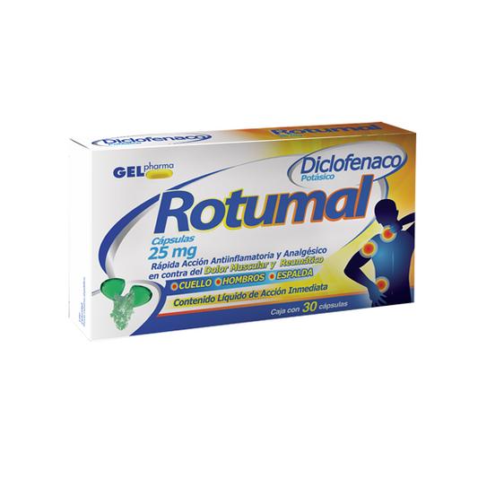 ROTUMAL CAP. 25 MG C/30