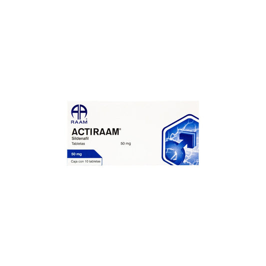 ACTIRAAM 10 TAB 50 MG