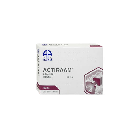 ACTIRAAM 4 TAB 100 MG
