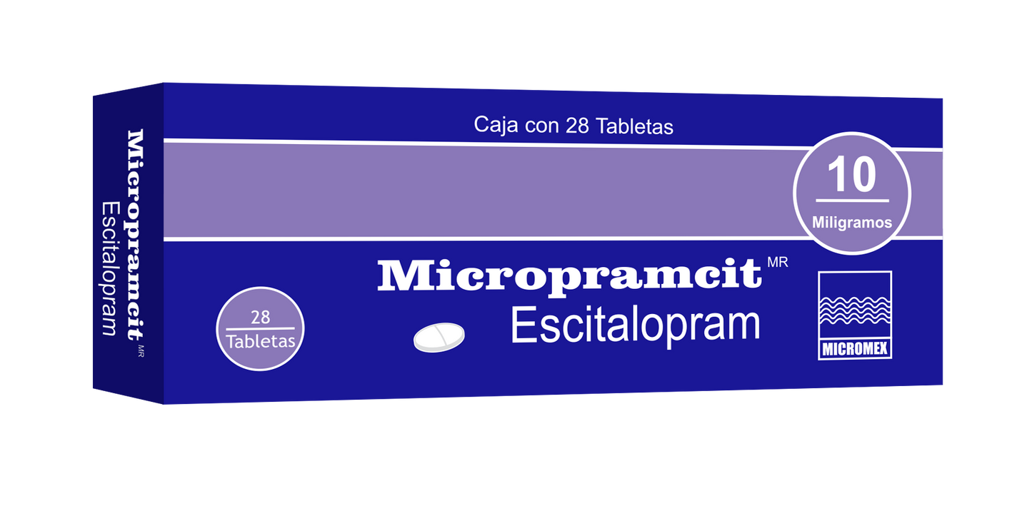 GEESCITALOPRAMMICRO10MG-TAB28