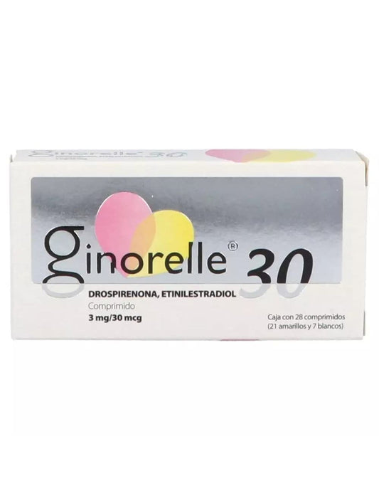 GINORELLE 30MCG CPR C28