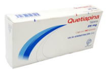 QUETIAPINA 25 MG 30 TAB     LGEN