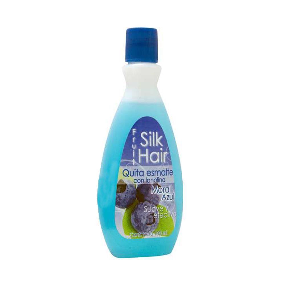 QUITA ESM SILKHAIR MORA AZUL100ML