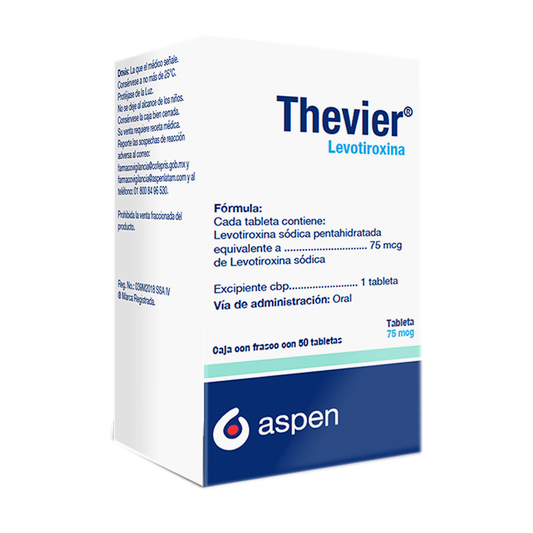 THEVIER 75 MCG FCO 50 TAB