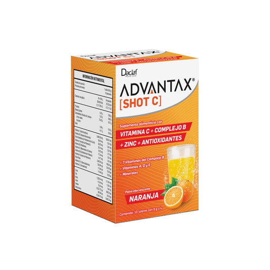 ADVANTAX SHOT VIT C COMP B 10 SOB 8.8 G