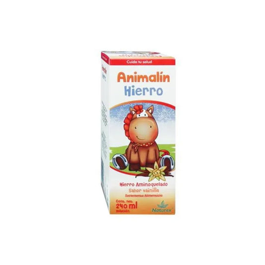 ANIMALIN HIERRO SABOR VAINILLA FCO C/240 ML