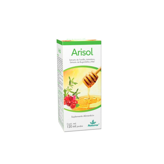 ARISOL JBE. CAJA C/FCO. C/120 ML.