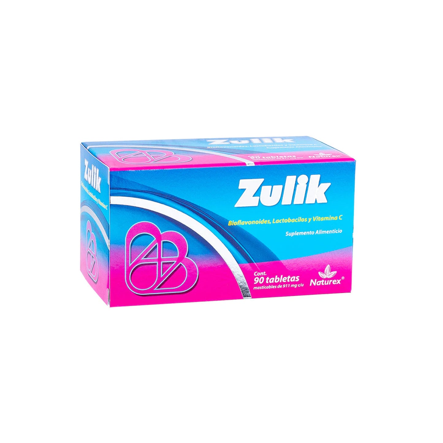 ZULIK TAB MASTICABLES 911 MG C/U CAJA C/90