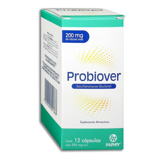 PROBIOVER CAP 355 MG CAJA C12