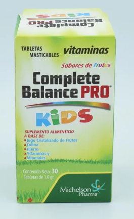 COMPLETE KIDS SUP ALIM 30 TAB