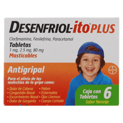 DESENFRIOL-ITO PLUS NJA 6 TAB MAST