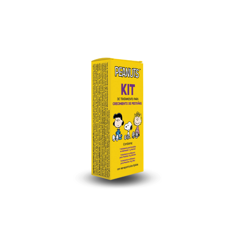 KIT PEANUTS CRECI PESTANAS 3 PZS